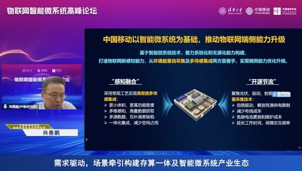 中国移动肖善鹏 以智能微系统为基础，推动物联网端侧能力升级